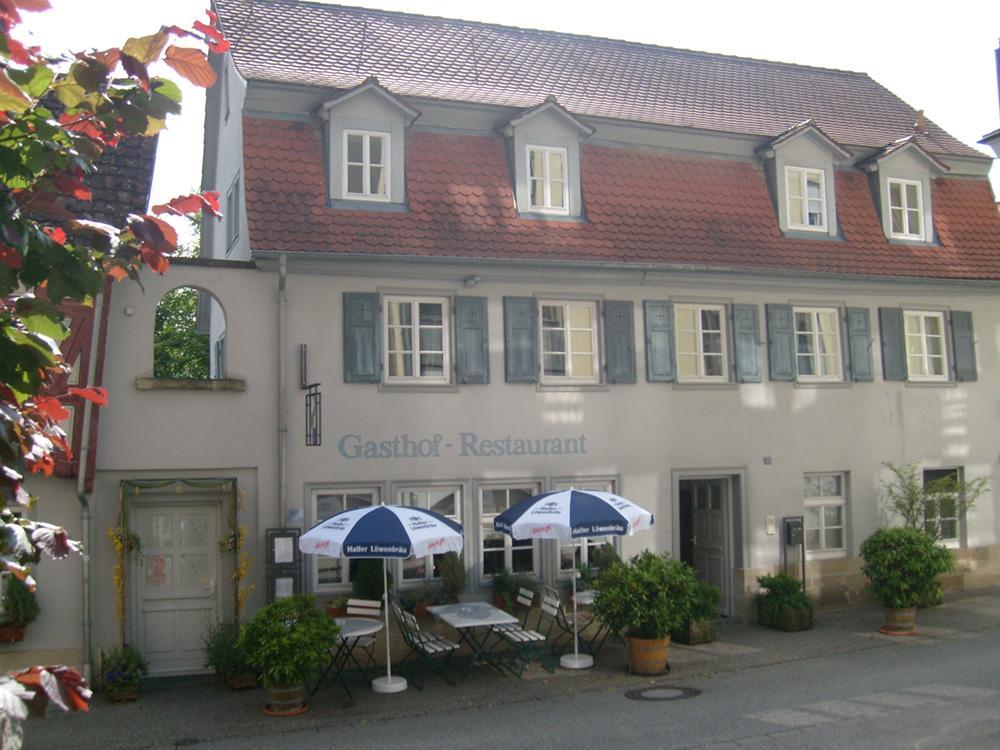 Gasthof Blauer Bock Schwäbisch Hall المظهر الخارجي الصورة